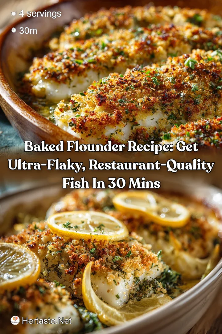 Baked Flounder Recipe: Get Ultra-Flaky Restaurant-Quality Fish in 30 Mins