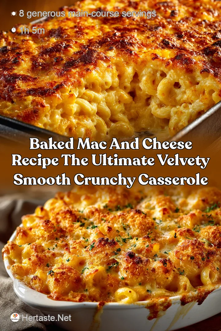 Baked Mac and Cheese Recipe The Ultimate Velvety Smooth Crunchy Casserole
