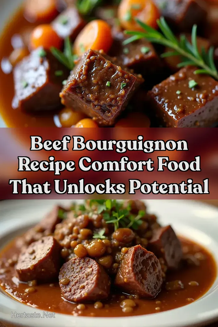 Beef Bourguignon Recipe Comfort Food That Unlocks Potential
