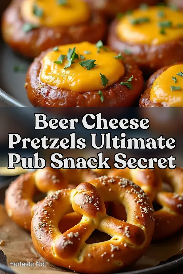 Beer Cheese Pretzels Ultimate Pub Snack Secret