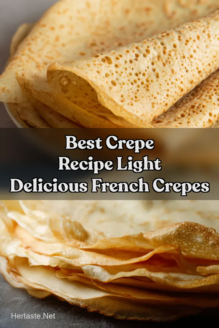 Best Crepe Recipe Light Delicious French Crepes