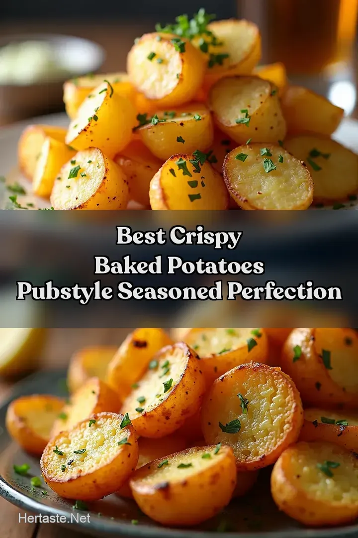Best Crispy Baked Potatoes PubStyle Seasoned Perfection