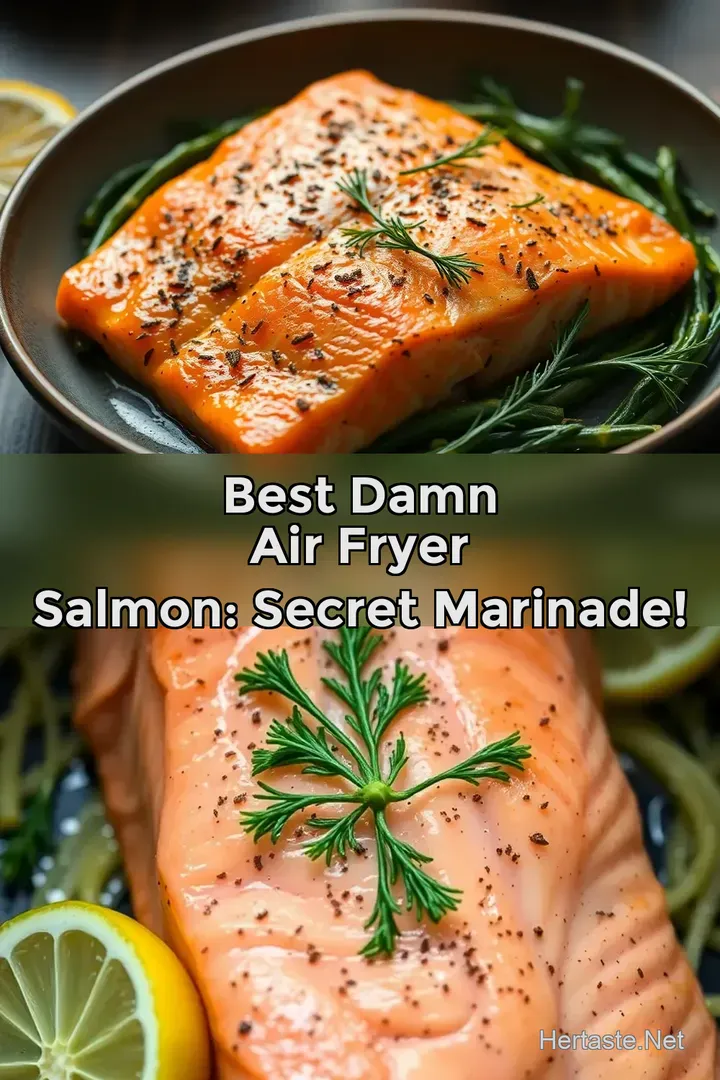 Best Damn Air Fryer Salmon: Secret Marinade!