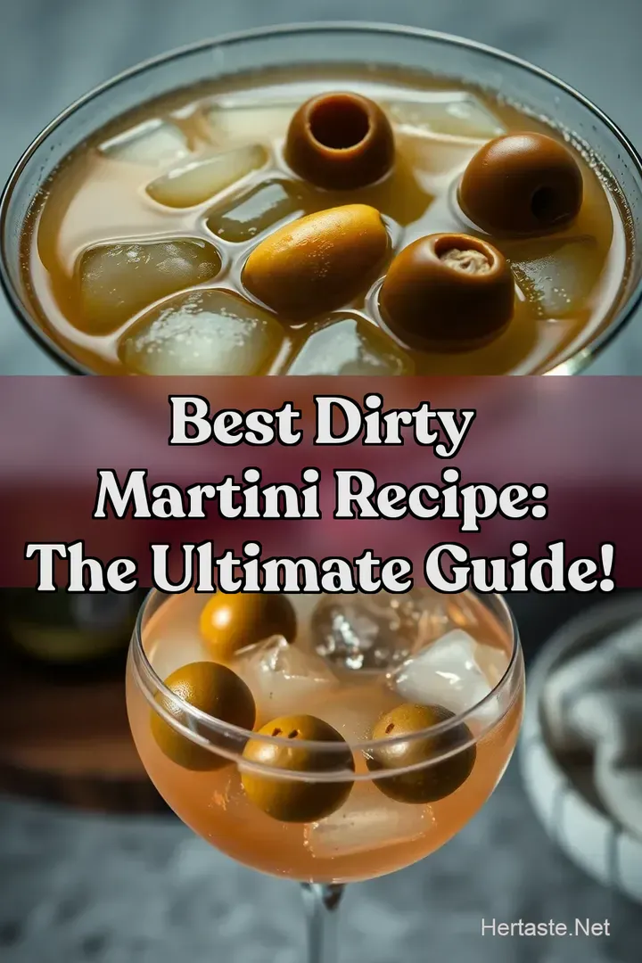 Best Dirty Martini Recipe: The Ultimate Guide!
