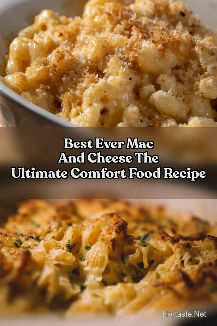Best Ever Mac And Cheese The Ultimate Comfort Food Recipe : PIN FOR LATER Best Ever Mac And Cheese The Ultimate Comfort Food Recipe