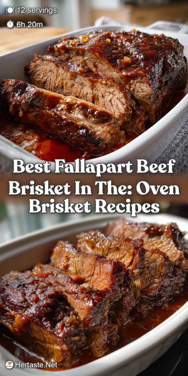 Best FallApart Beef Brisket in the: Oven Brisket Recipes