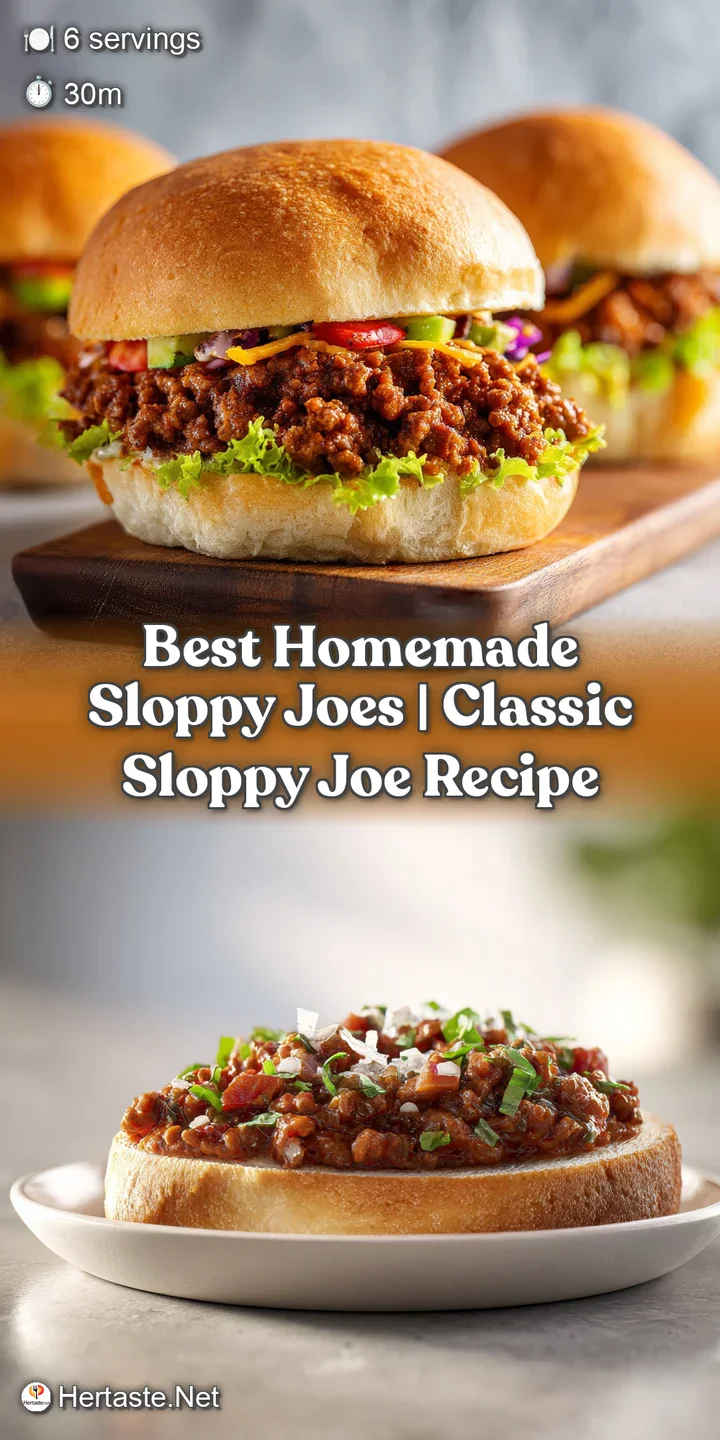 Close-up of glistening, savory ground beef mixture peeking from a soft, toasted bun, promising a flavorful bite.