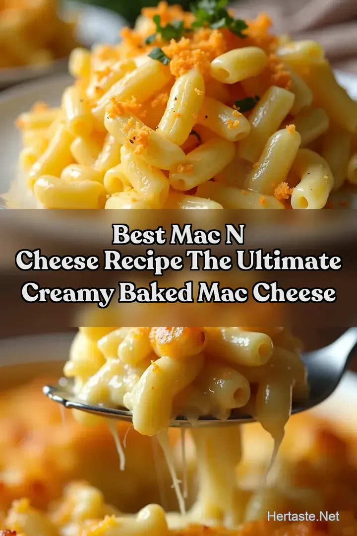 Best Mac N Cheese Recipe The Ultimate Creamy Baked Mac Cheese
