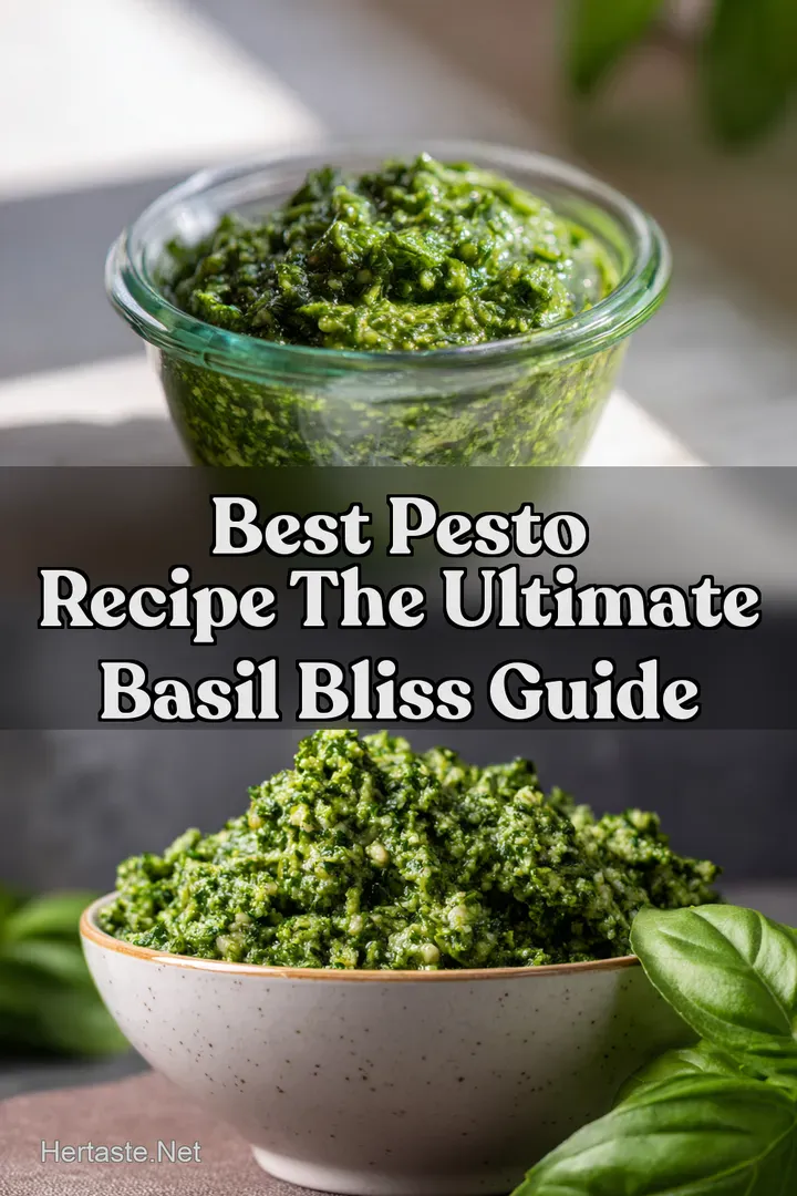 Best Pesto Recipe The Ultimate Basil Bliss Guide