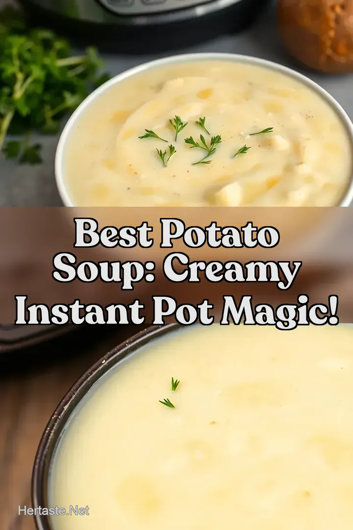 Best Potato Soup: Creamy Instant Pot Magic!