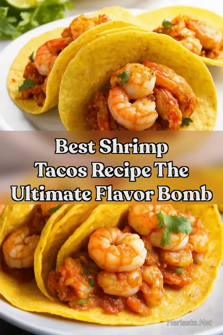 Best Shrimp Tacos Recipe The Ultimate Flavor Bomb