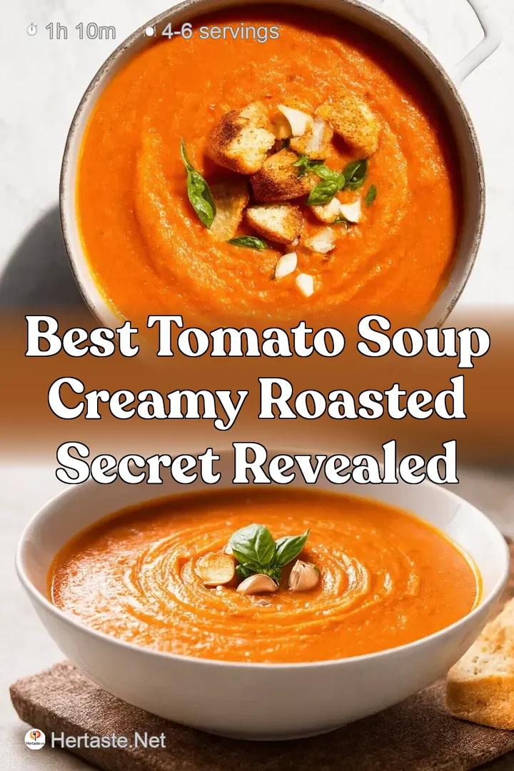 Best Tomato Soup Creamy Roasted Secret REVEALED