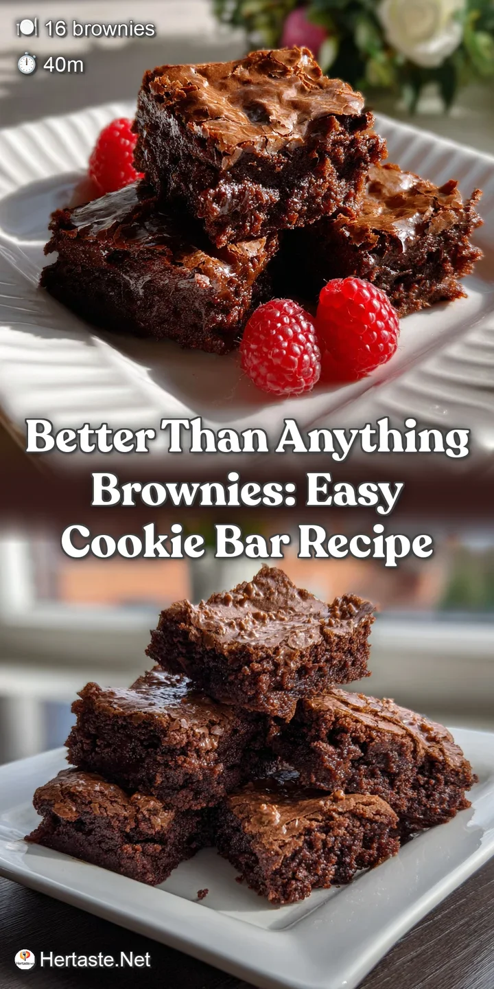 Better Than Anything Brownies: Easy Cookie Bar Recipe