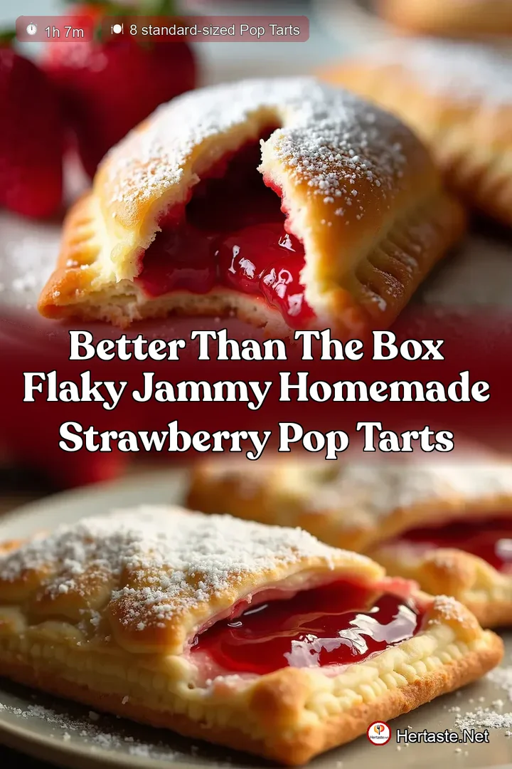 Better Than the Box Flaky Jammy Homemade Strawberry Pop Tarts