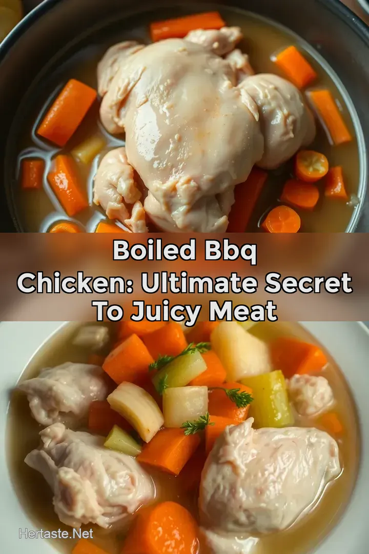 Boiled BBQ Chicken: Ultimate Secret To Juicy Meat