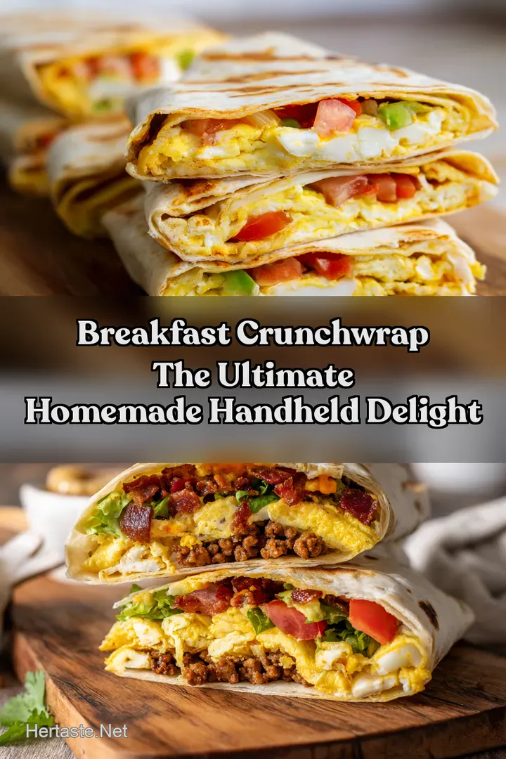 Breakfast Crunchwrap The Ultimate Homemade Handheld Delight : PIN FOR LATER Breakfast Crunchwrap The Ultimate Homemade Handheld Delight