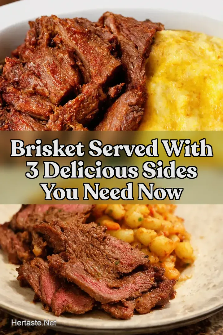 Brisket Served With 3 Delicious Sides You Need Now
