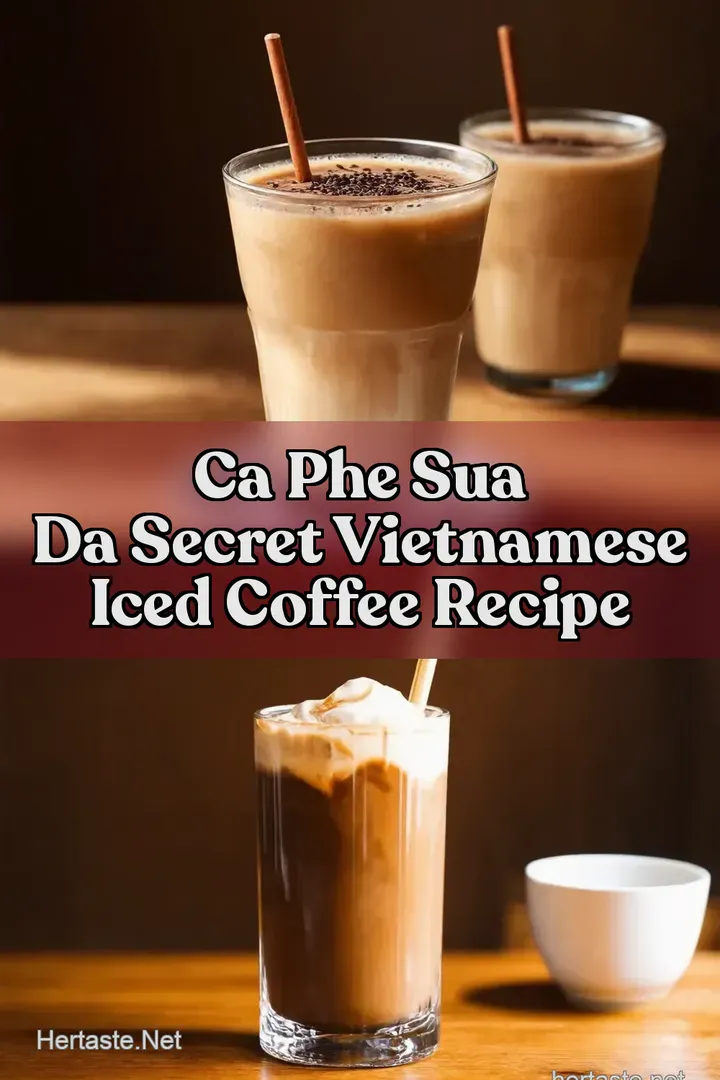 Ca Phe Sua Da Secret Vietnamese Iced Coffee Recipe