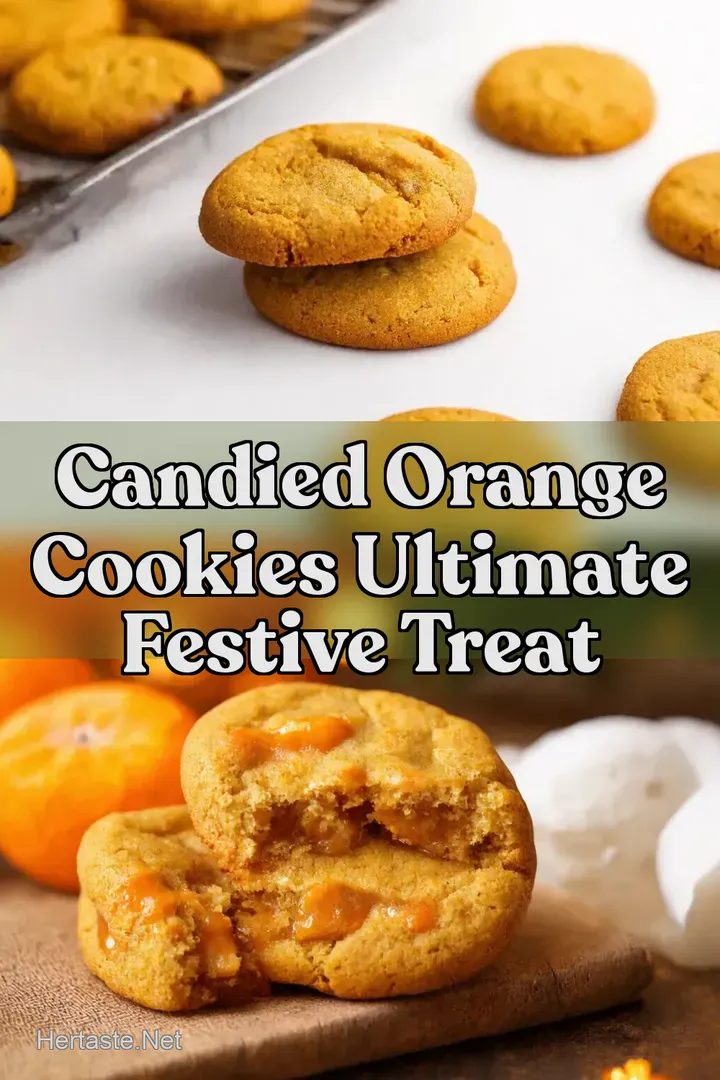 Candied Orange Cookies Ultimate Festive Treat