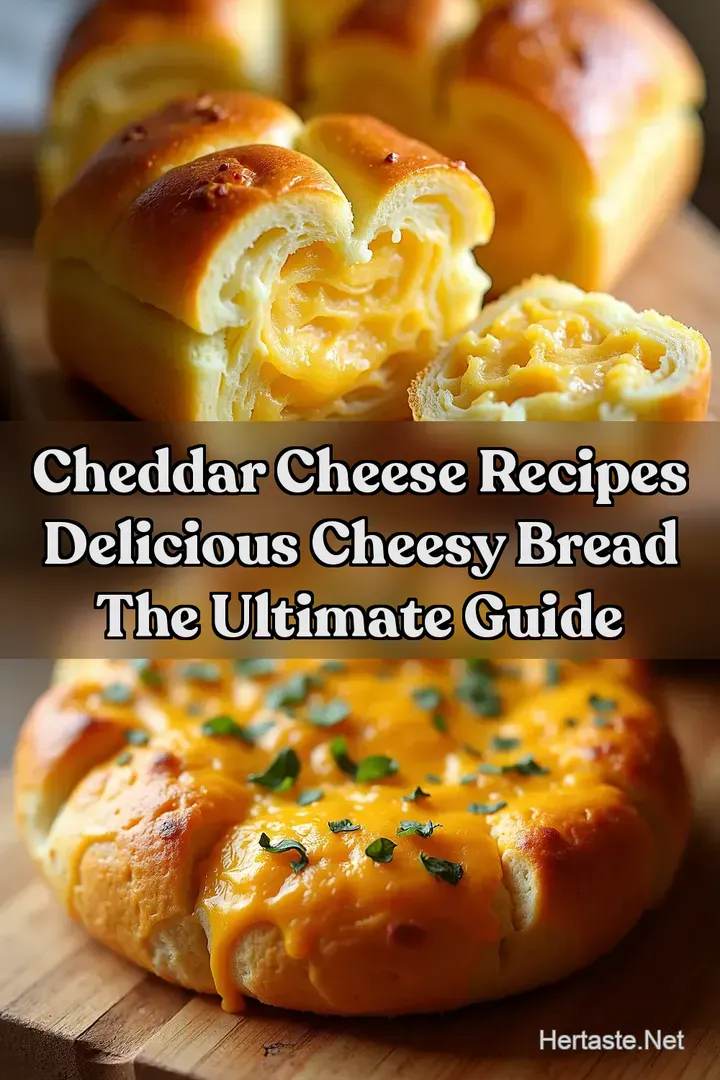 Cheddar Cheese Recipes Delicious Cheesy Bread The ULTIMATE Guide
