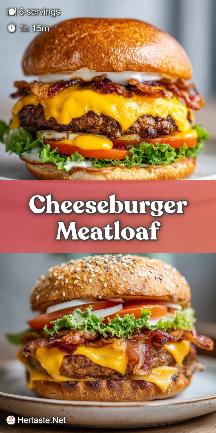 Close-up of meatloaf: bubbling cheese, savory ground beef, and a tangy ketchup topping create a mouthwatering meal.