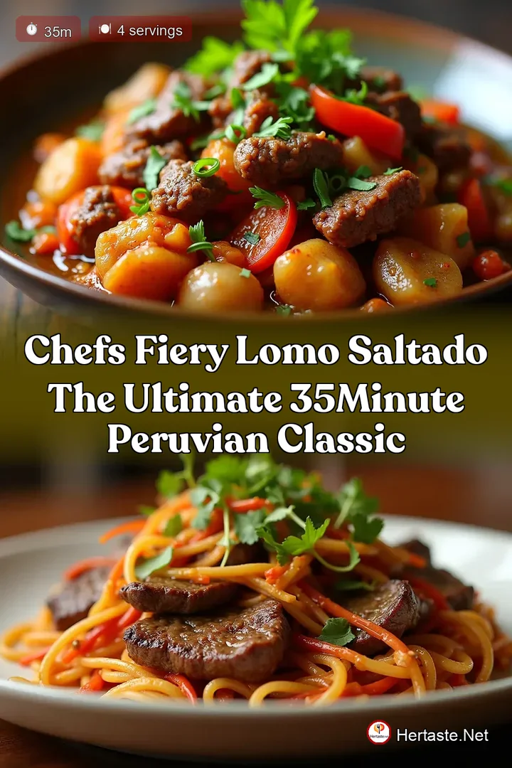 Chefs Fiery Lomo Saltado The Ultimate 35Minute Peruvian Classic