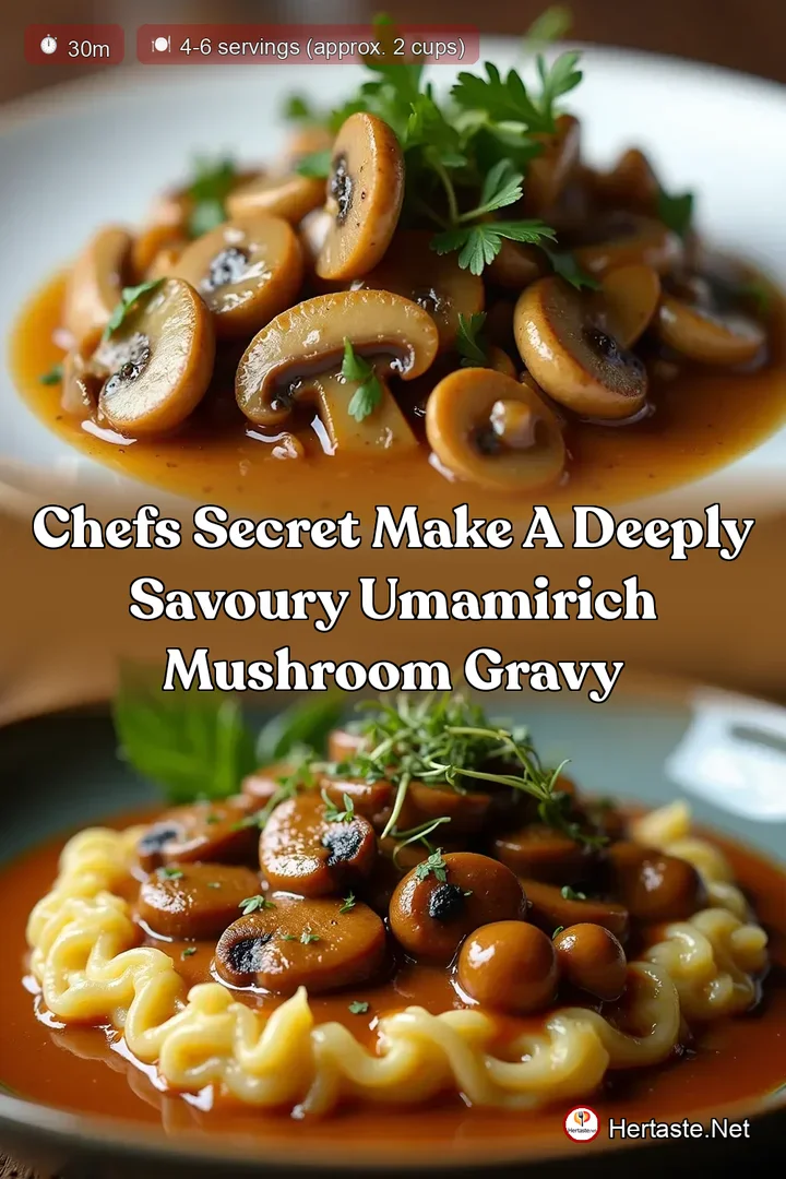 Chefs Secret Make a Deeply Savoury UmamiRich Mushroom Gravy