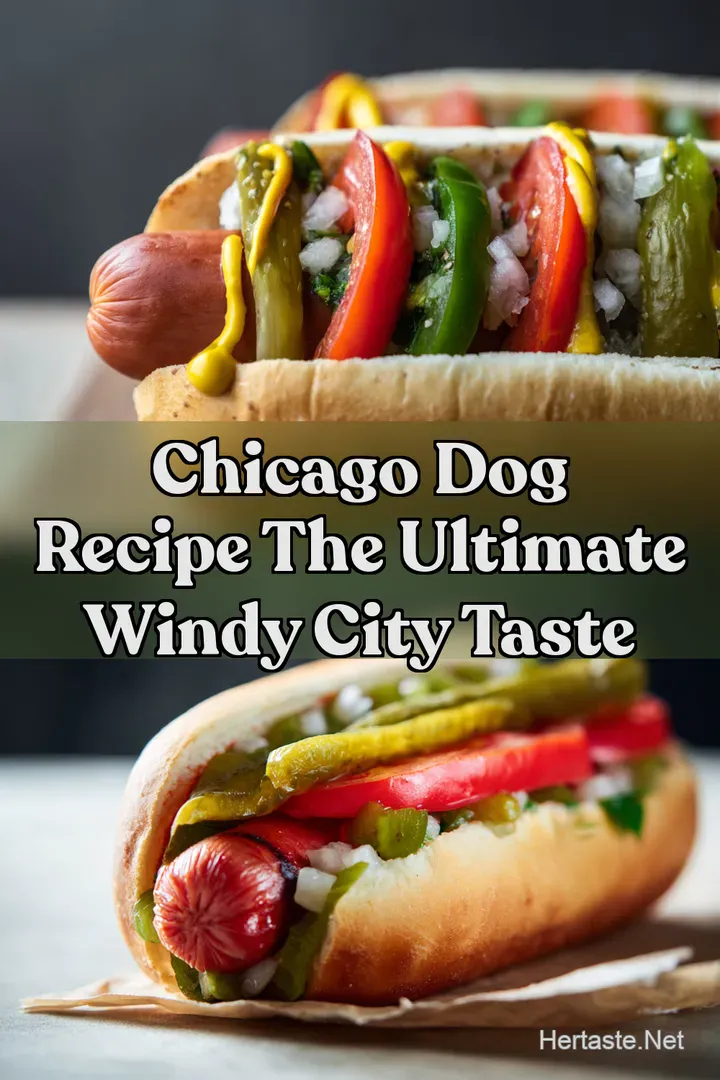 Chicago Dog Recipe The ULTIMATE Windy City Taste