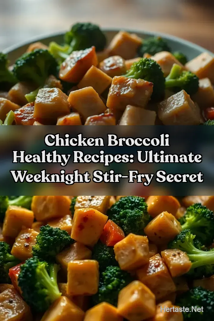 Chicken Broccoli Healthy Recipes: Ultimate Weeknight Stir-Fry Secret