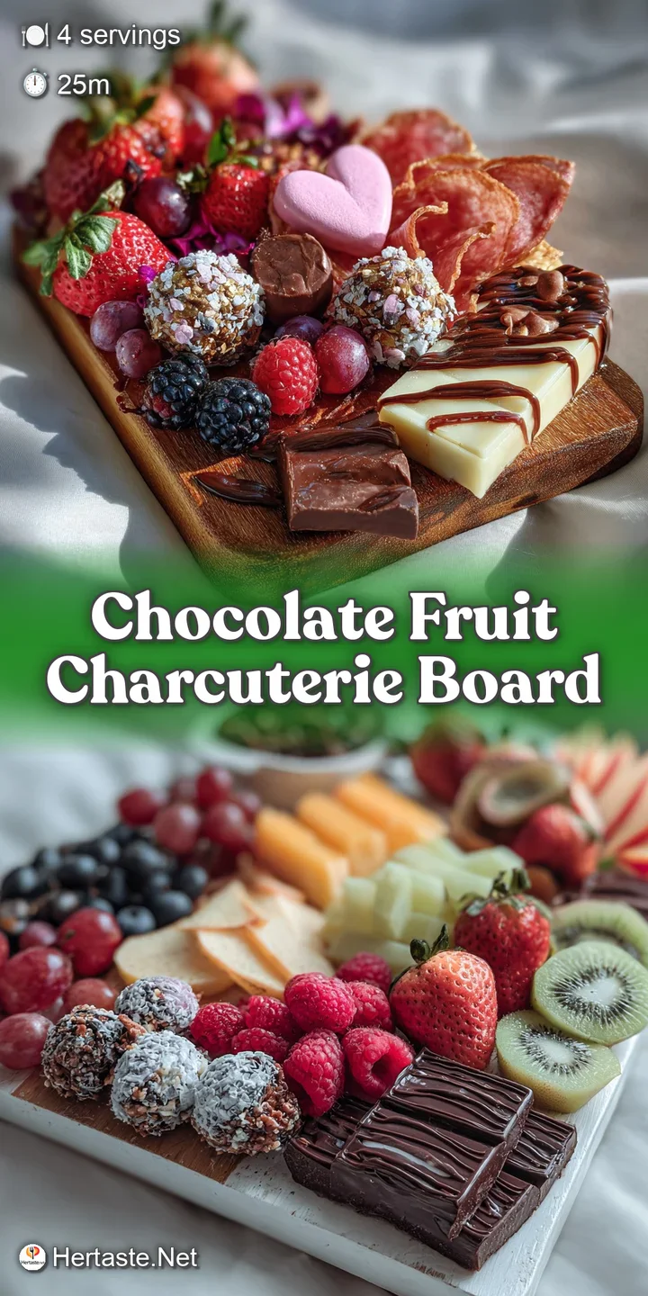 Close-up of a rich chocolate square, bright red strawberry, and candied heart. A sweet and tempting Valentine's treat.