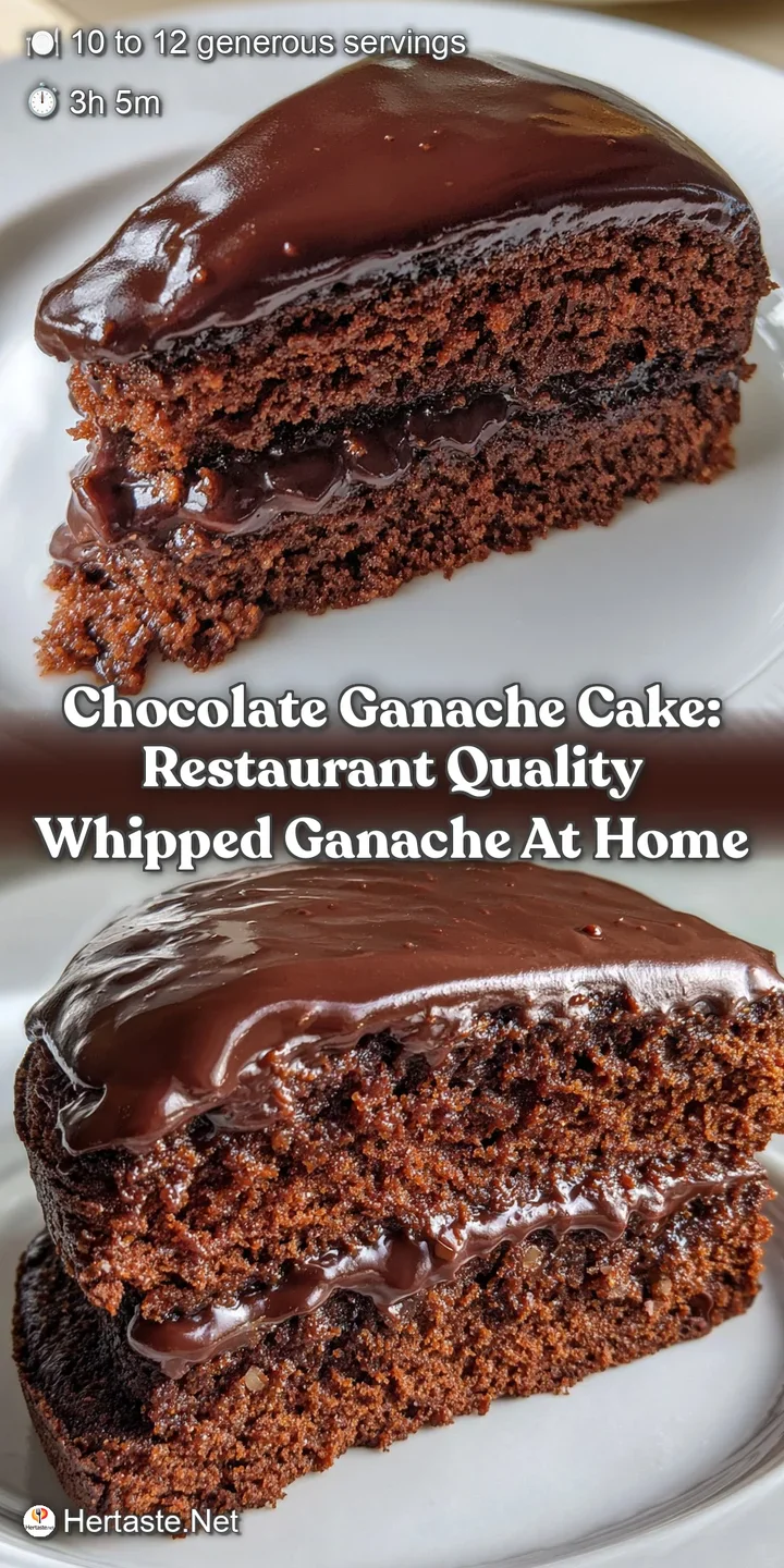 Chocolate Ganache Cake: Restaurant Quality Whipped Ganache At Home