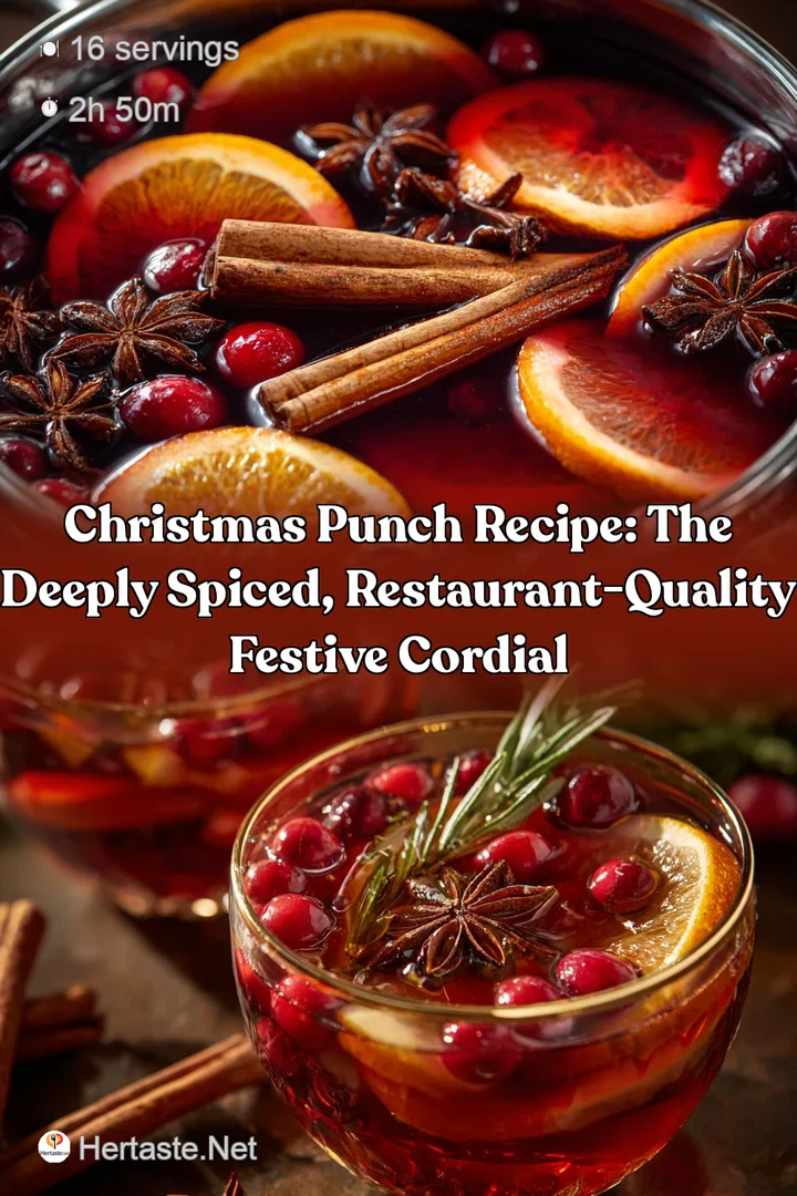 Christmas Punch Recipe: The deeply spiced restaurant-quality festive cordial