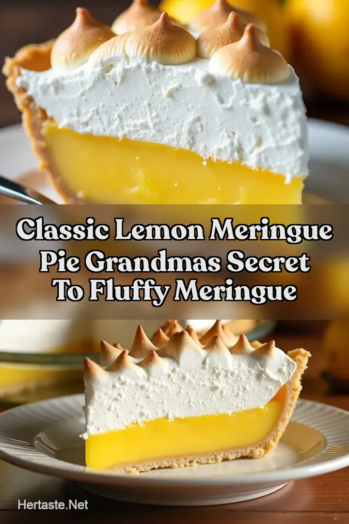 Classic Lemon Meringue Pie Grandmas Secret to Fluffy Meringue