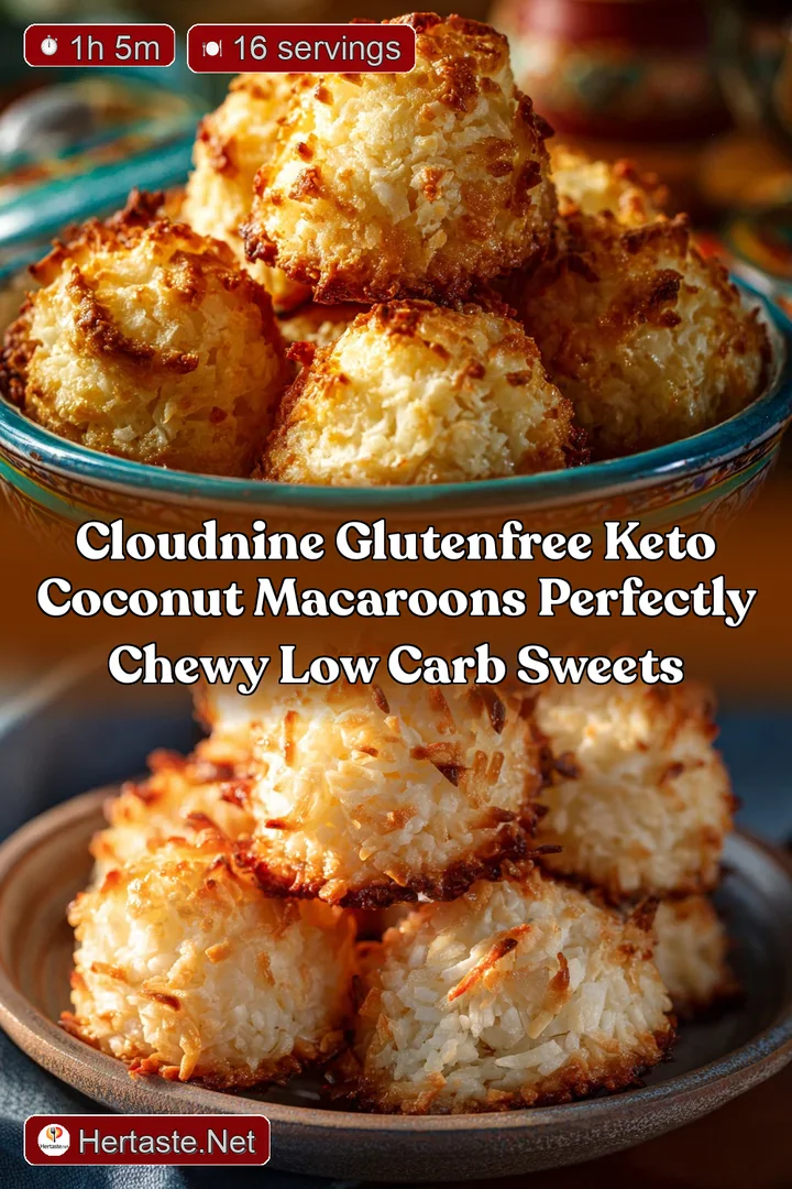 CloudNine GlutenFree Keto Coconut Macaroons Perfectly Chewy Low Carb Sweets