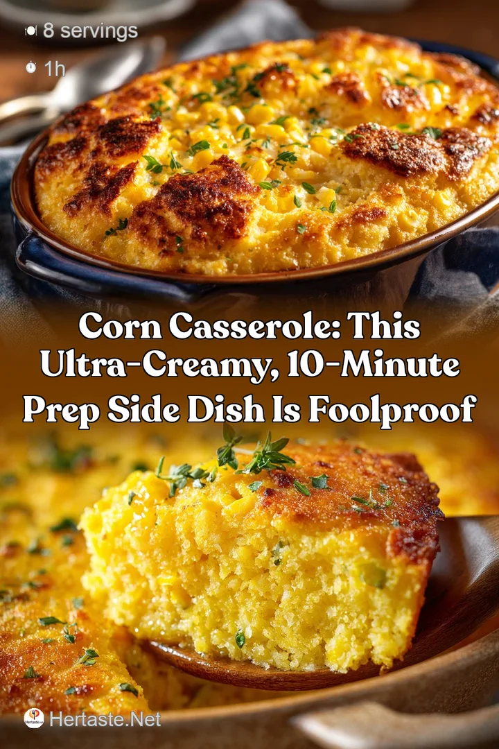 Corn Casserole: This Ultra-Creamy 10-Minute Prep Side Dish is Foolproof