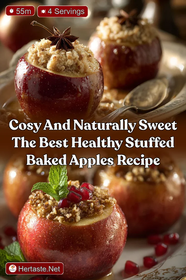 Cosy and Naturally Sweet The Best Healthy Stuffed Baked Apples Recipe