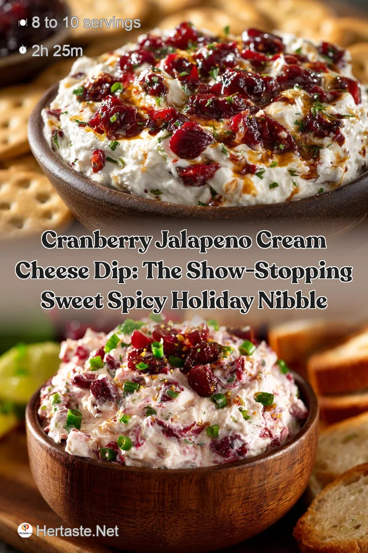 Cranberry Jalapeno Cream Cheese Dip: The Show-Stopping Sweet Spicy Holiday Nibble