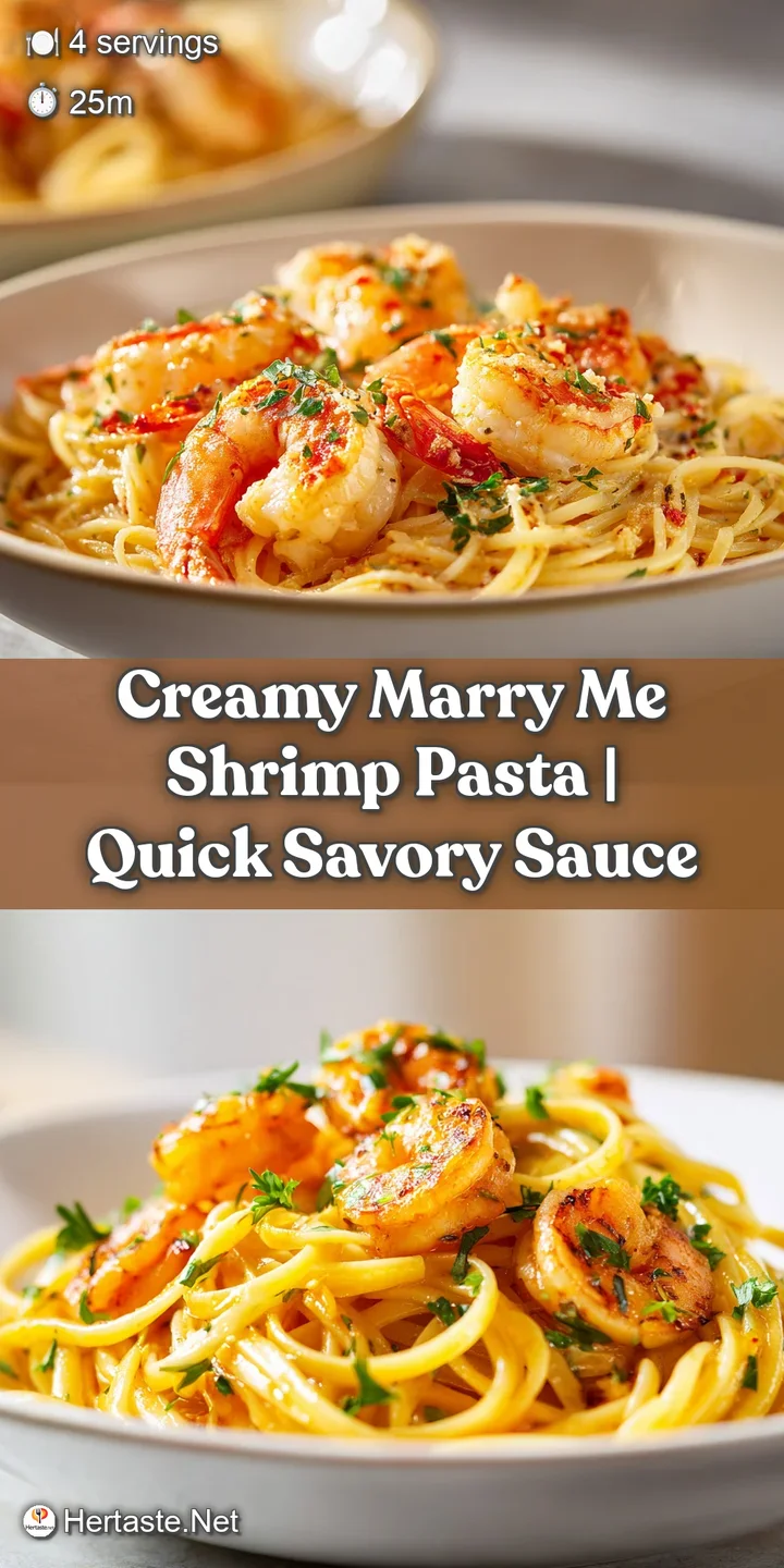 Close-up of succulent shrimp nestled in creamy, blush-colored pasta. Glistening sauce hints at rich, savory flavors. Fresh...