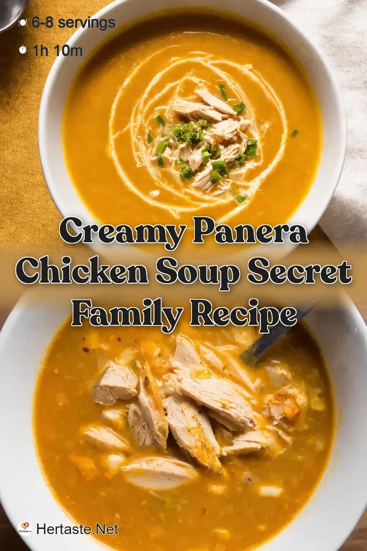Creamy Panera Chicken Soup Secret Family Recipe