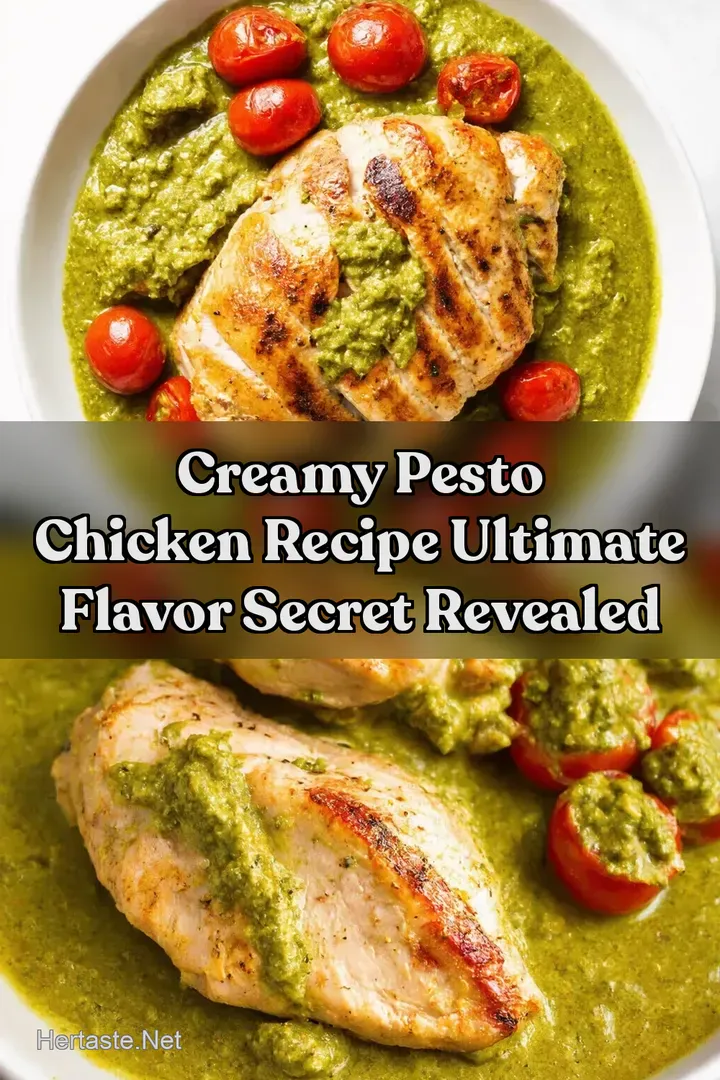 Creamy Pesto Chicken Recipe Ultimate Flavor Secret Revealed