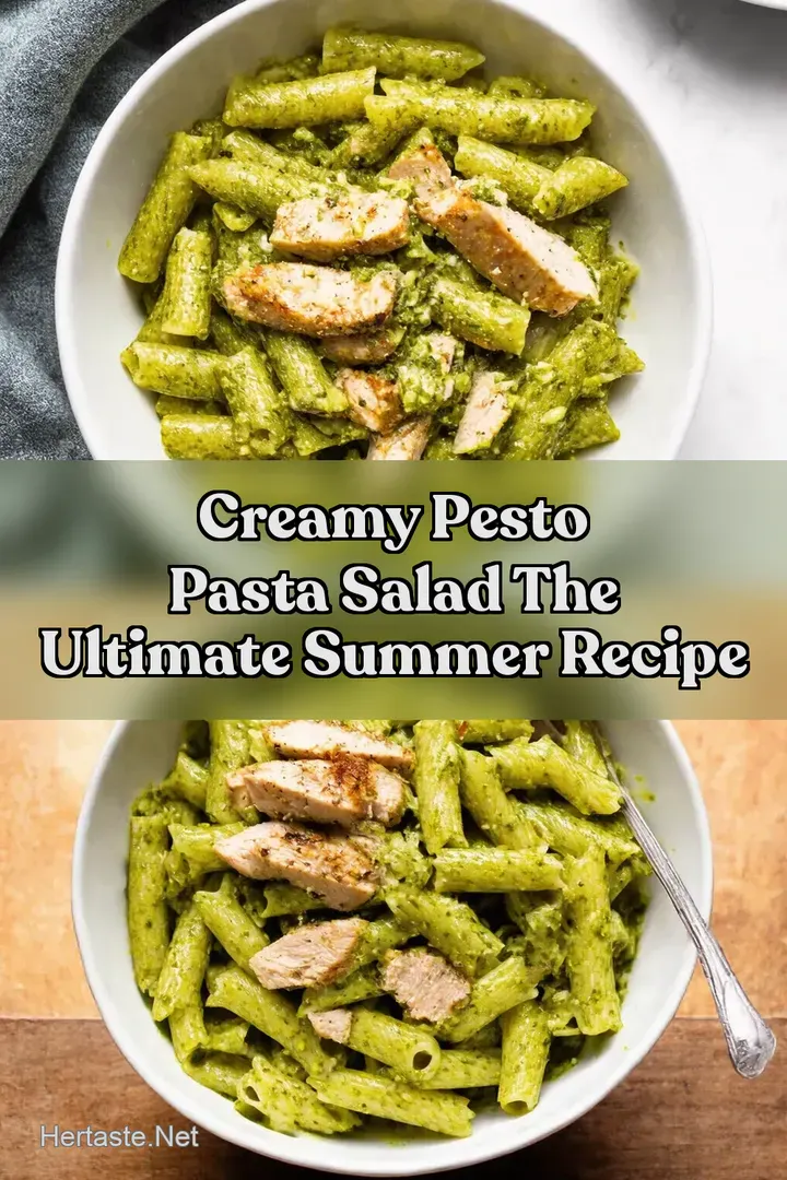 Creamy Pesto Pasta Salad The Ultimate Summer Recipe