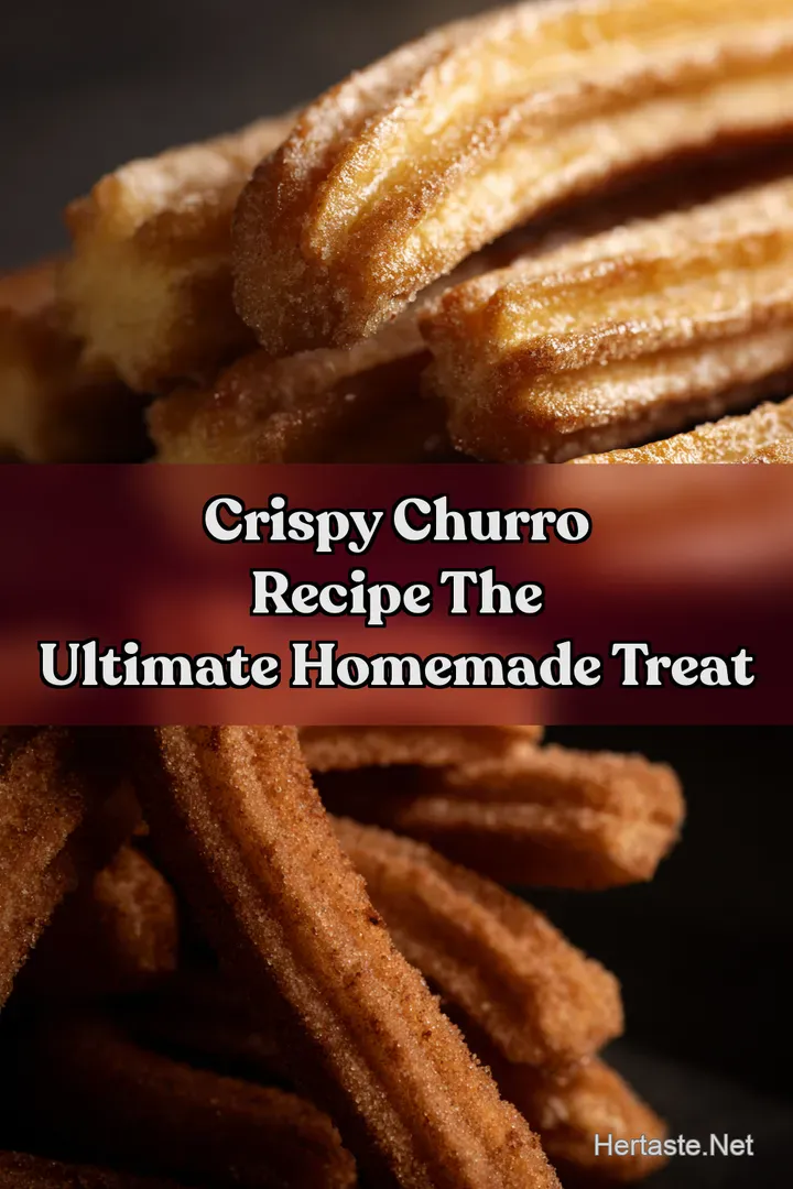 Crispy Churro Recipe The Ultimate Homemade Treat