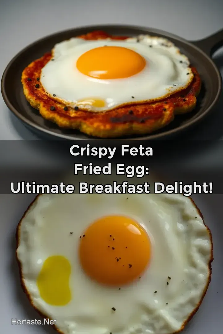 Crispy Feta Fried Egg: Ultimate Breakfast Delight!