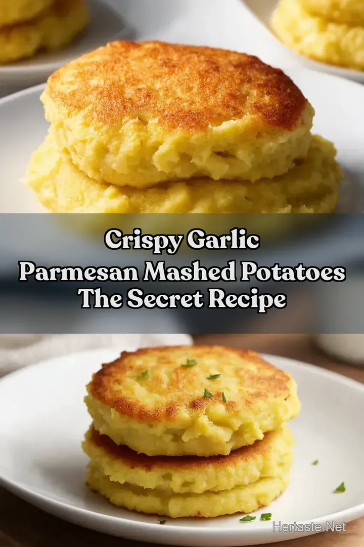 Crispy Garlic Parmesan Mashed Potatoes The Secret Recipe