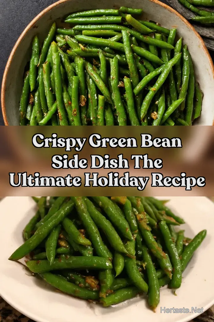 Crispy Green Bean Side Dish The Ultimate Holiday Recipe