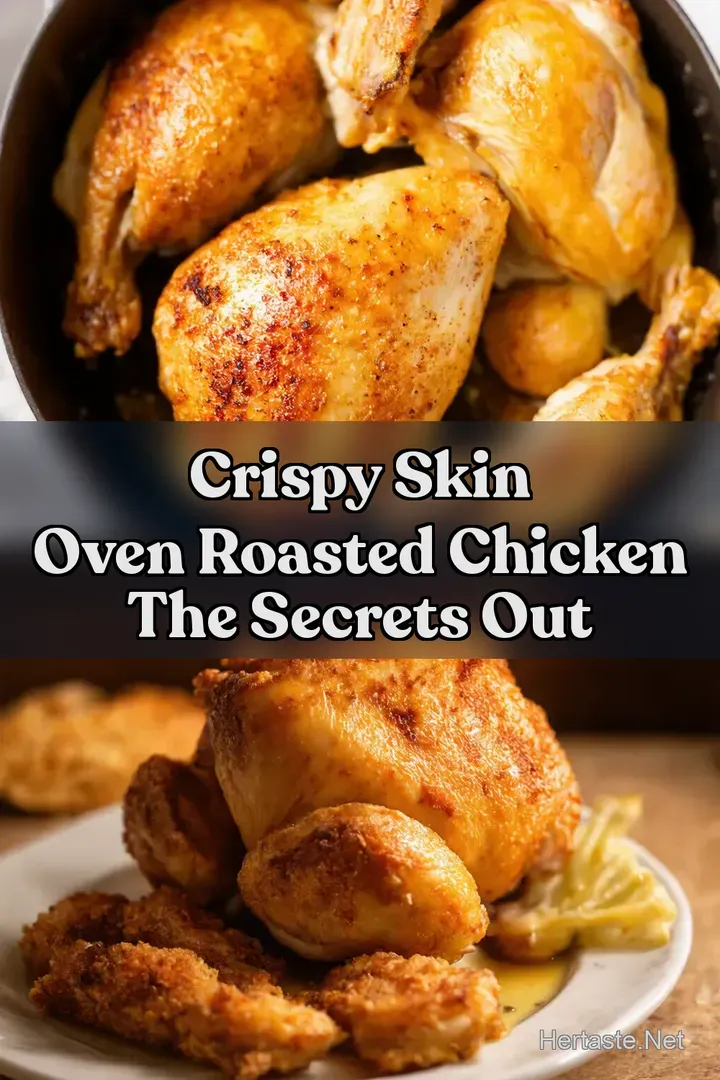 Crispy Skin Oven Roasted Chicken The Secrets Out