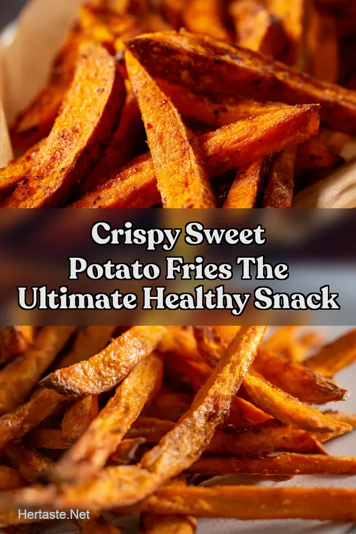 Crispy Sweet Potato Fries The Ultimate Healthy Snack