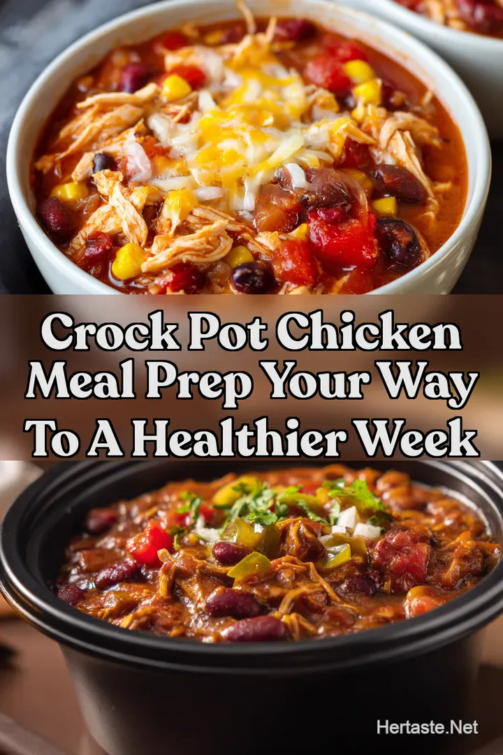 Crock Pot Chicken Meal Prep Your Way to a Healthier Week