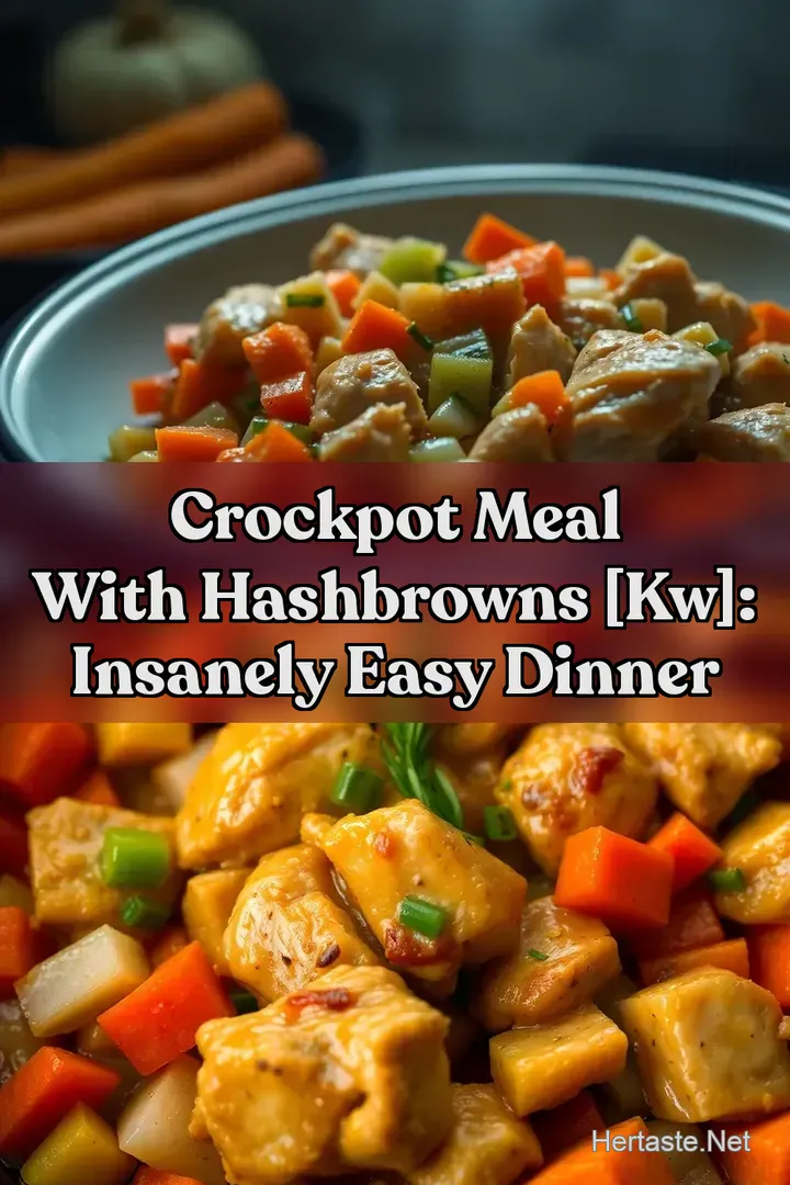 Crockpot Meal With Hashbrowns [kw]: Insanely Easy Dinner