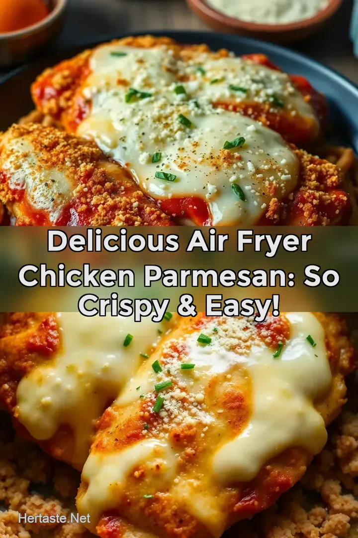 Delicious Air Fryer Chicken Parmesan: So Crispy & Easy!